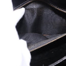 CELINE Shoulder Bag Leather Black Gold Auth bs36178A-23