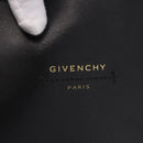 GIVENCHY Tote Bag Leather Black Gold Auth bs36179A-17