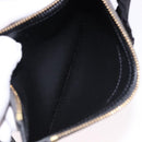 GIVENCHY Tote Bag Leather Black Gold Auth bs36179A-23