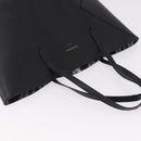 GIVENCHY Tote Bag Leather Black Gold Auth bs36179A-6