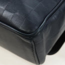 LOUIS VUITTON Damier Infini District PM Shoulder Bag Onyx N41033 Auth bs36184-14