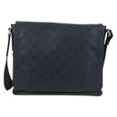 LOUIS VUITTON Damier Infini District PM Shoulder Bag Onyx N41033 Auth bs36184-2