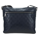 LOUIS VUITTON Damier Infini District PM Shoulder Bag Onyx N41033 Auth bs36184-3