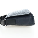 LOUIS VUITTON Damier Infini District PM Shoulder Bag Onyx N41033 Auth bs36184-4