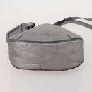 Chloe Hand Bag Leather 2 Set Silver Gray Auth bs36185-15