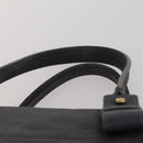 Chloe Hand Bag Leather 2 Set Silver Gray Auth bs36185-6