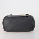 Chloe Hand Bag Leather 2 Set Silver Gray Auth bs36185-7