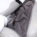 BOTTEGA VENETA INTRECCIATO Waist Bag Leather Gray Auth bs36187-19