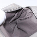 BOTTEGA VENETA INTRECCIATO Waist Bag Leather Gray Auth bs36187-20