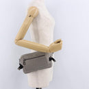 BOTTEGA VENETA INTRECCIATO Waist Bag Leather Gray Auth bs36187-22