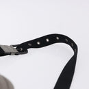 BOTTEGA VENETA INTRECCIATO Waist Bag Leather Gray Auth bs36187-8