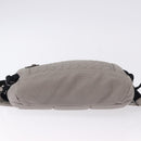 BOTTEGA VENETA INTRECCIATO Waist Bag Leather Gray Auth bs36187-5
