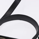 CELINE Hand Bag Suede Leather 2way Black Gold Auth bs36188-14