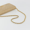 CHANEL Matelasse Chain Shoulder Bag Lamb Skin Beige Gold CC Auth bs36192-7