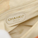CHANEL Matelasse Backpack Caviar Skin Orange Gold CC Auth bs36193-16