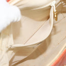 CHANEL Matelasse Backpack Caviar Skin Orange Gold CC Auth bs36193-21