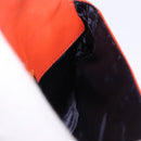 LOEWE Anagram Waist bag Leather Orange Gold Auth bs36195A-19
