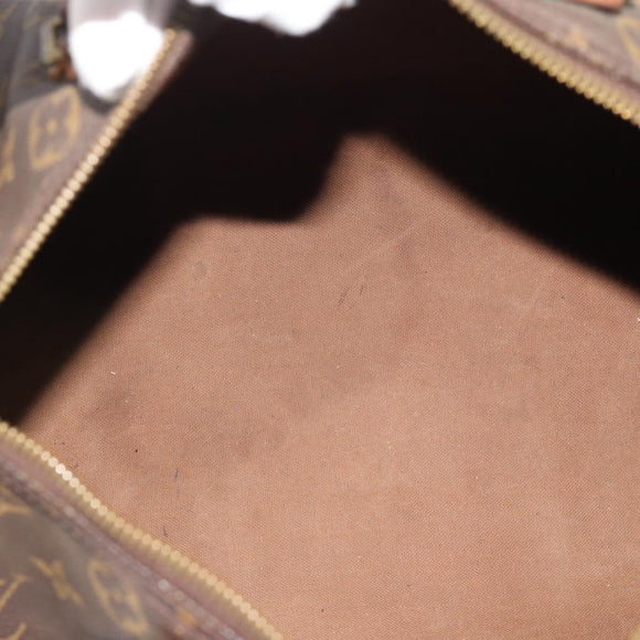 LOUIS VUITTON Monogram Speedy 30 Hand Bag M41526 LV Auth bs36196