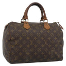 LOUIS VUITTON Monogram Speedy 30 Hand Bag M41526 LV Auth bs36196-1