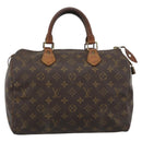 LOUIS VUITTON Monogram Speedy 30 Hand Bag M41526 LV Auth bs36196-13