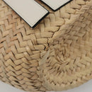 LOEWE Tote Bag Raffia Beige Auth bs36197M-14