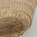LOEWE Tote Bag Raffia Beige Auth bs36197M-15