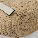 LOEWE Tote Bag Raffia Beige Auth bs36197M-16