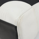 LOEWE Hand Bag Leather PVC White Black Auth bs36198A-10
