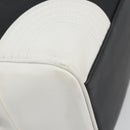 LOEWE Hand Bag Leather PVC White Black Auth bs36198A-14