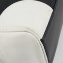 LOEWE Hand Bag Leather PVC White Black Auth bs36198A-16