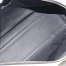 LOEWE Hand Bag Leather PVC White Black Auth bs36198A-11