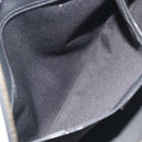 LOEWE Hand Bag Leather PVC White Black Auth bs36198A-22