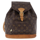 LOUIS VUITTON Monogram Montsouris MM Backpack M51136 LV Auth bs36199-13