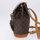 LOUIS VUITTON Monogram Montsouris MM Backpack M51136 LV Auth bs36199-3