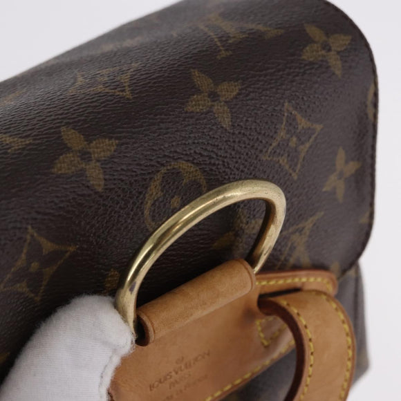 LOUIS VUITTON Monogram Montsouris MM Backpack M51136 LV Auth bs36199