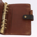 LOUIS VUITTON Monogram Agenda MM Day Planner Cover R20105 LV Auth bs36202-20