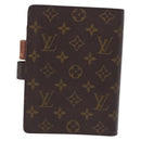 LOUIS VUITTON Monogram Agenda MM Day Planner Cover R20105 LV Auth bs36202-2