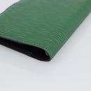 LOUIS VUITTON Epi Agenda PM Day Planner Cover Green R20054 LV Auth bs36203-15