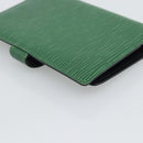 LOUIS VUITTON Epi Agenda PM Day Planner Cover Green R20054 LV Auth bs36203-16
