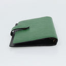 LOUIS VUITTON Epi Agenda PM Day Planner Cover Green R20054 LV Auth bs36203-5
