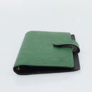 LOUIS VUITTON Epi Agenda PM Day Planner Cover Green R20054 LV Auth bs36203-6