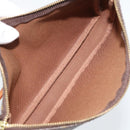 LOUIS VUITTON Monogram Graffiti Pochette Accessoires Khaki M92191 Auth bs36205A-17