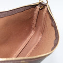 LOUIS VUITTON Monogram Graffiti Pochette Accessoires Khaki M92191 Auth bs36205A-18
