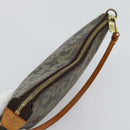 LOUIS VUITTON Monogram Graffiti Pochette Accessoires Khaki M92191 Auth bs36205A-6