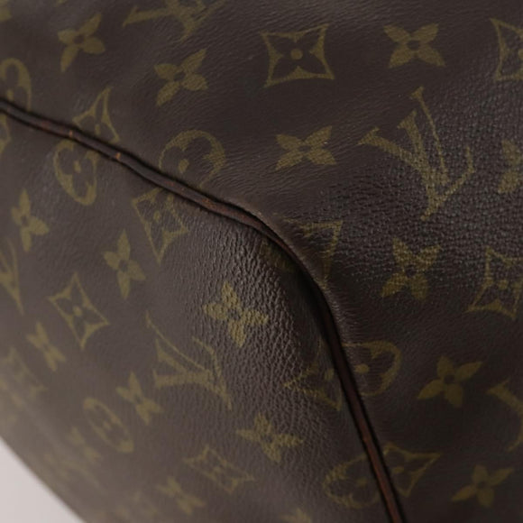 LOUIS VUITTON Monogram Keepall 55 Boston Bag M41424 LV Auth bs36206