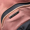 Miu Miu Side Ribbon Hand Bag Leather 2way Pink Silver Auth bs36207-20