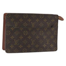 LOUIS VUITTON Monogram Pochette Homme Clutch Bag M51795 LV Auth bs36209-1