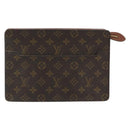 LOUIS VUITTON Monogram Pochette Homme Clutch Bag M51795 LV Auth bs36209-13