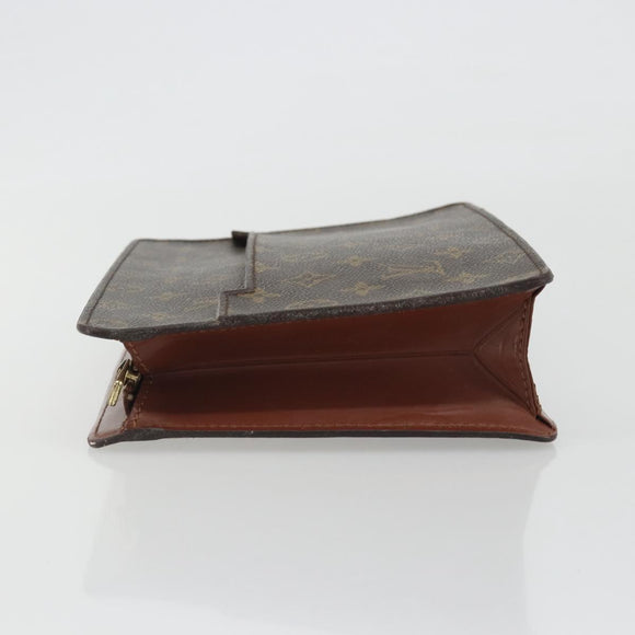 LOUIS VUITTON Monogram Pochette Homme Clutch Bag M51795 LV Auth bs36209