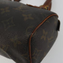 LOUIS VUITTON Monogram Mini Speedy Hand Bag M41534 LV Auth bs36210-14